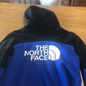 North face hooded sweatshirt